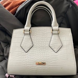 Mini white Aldo bag